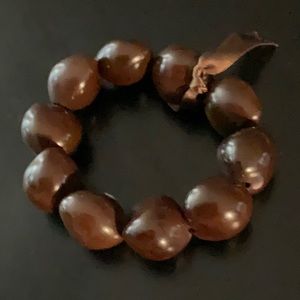 Big Stretch Tibetan Meditate 10 Star Moon Bodhi Seeds Mala Prayer Beads Bracelet